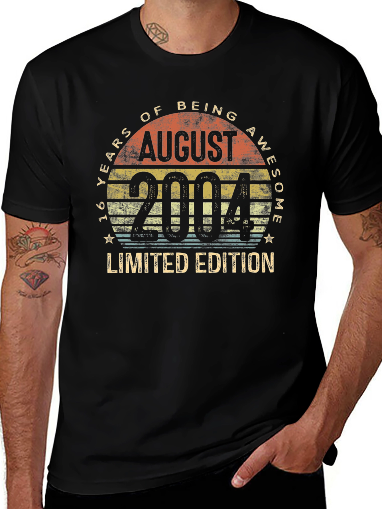 August 2004 Limited Edition 16th Birthday T-Shirt