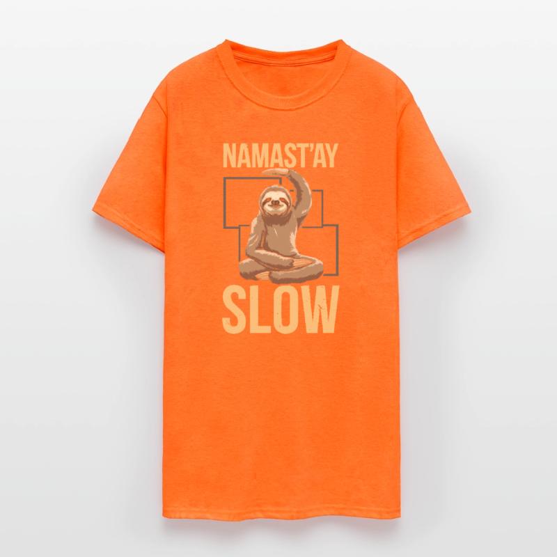 Lazy Sloth Yoga Zen Meditation Yoga Instructor
