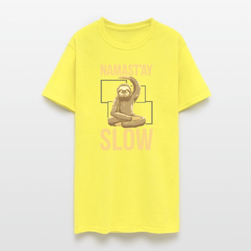 Lazy Sloth Yoga Zen Meditation Yoga Instructor