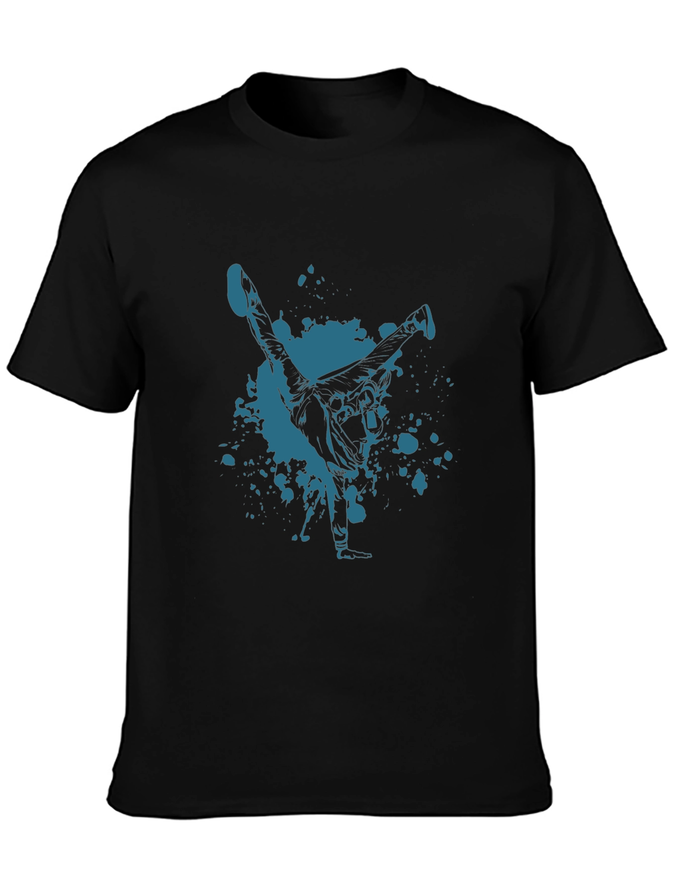 Stylish Breakdancer Graphic Tee
