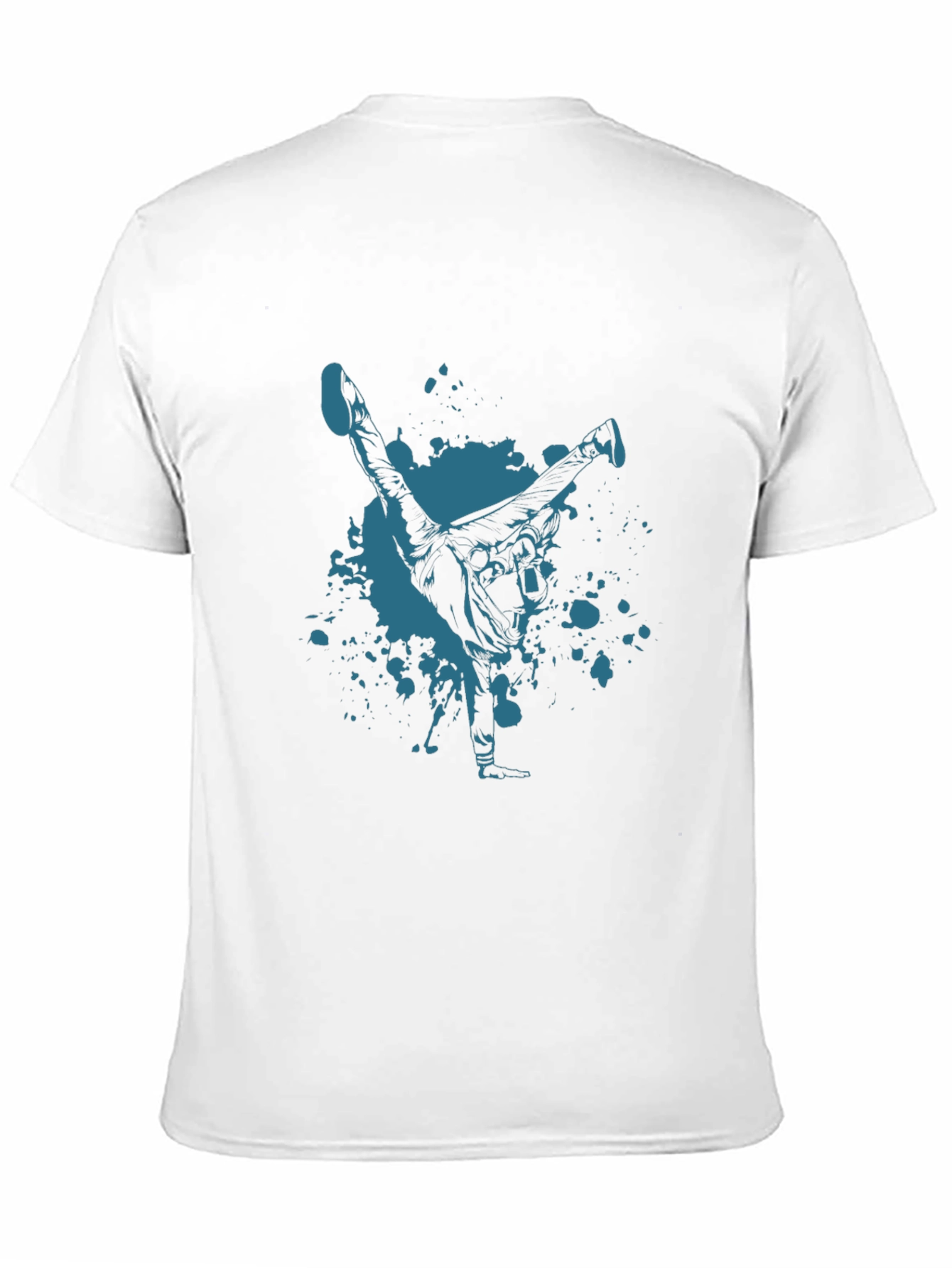 Stylish Breakdancer Graphic Tee