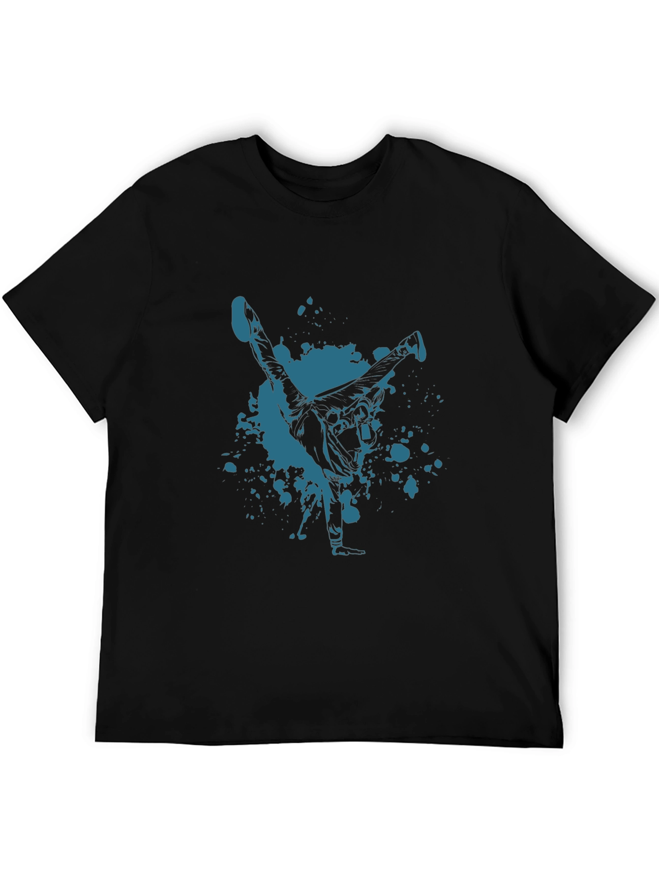Stylish Breakdancer Graphic Tee
