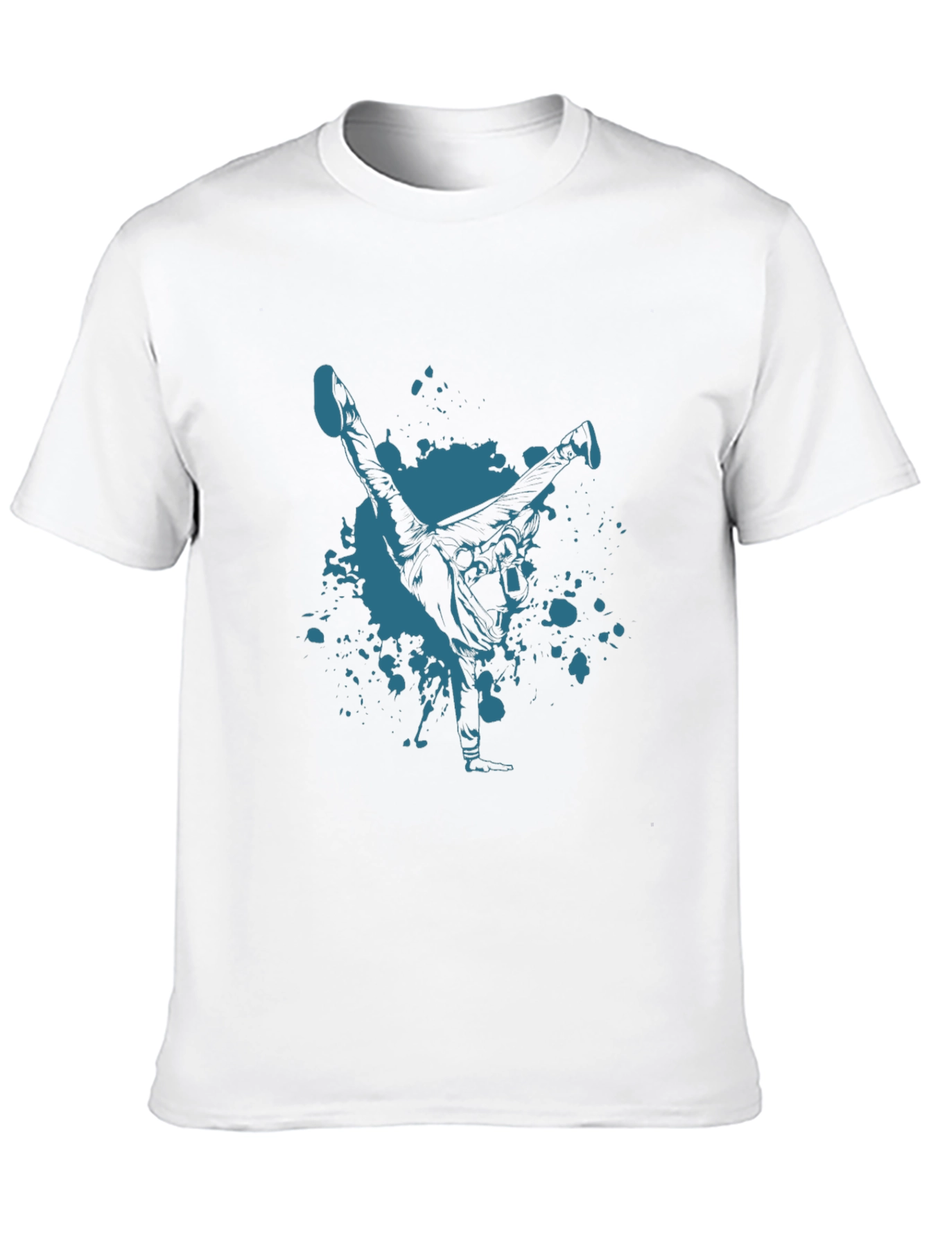 Stylish Breakdancer Graphic Tee