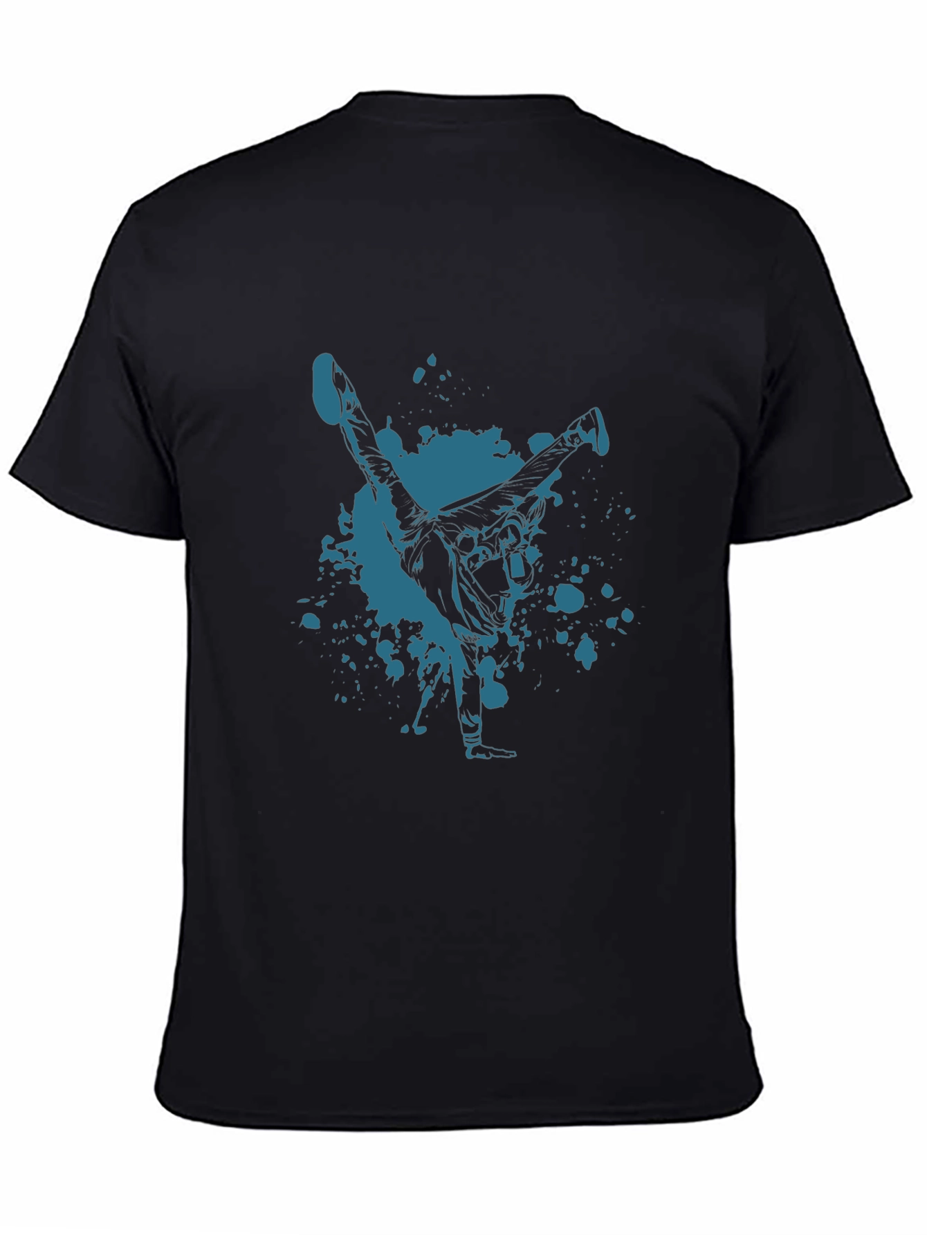 Stylish Breakdancer Graphic Tee