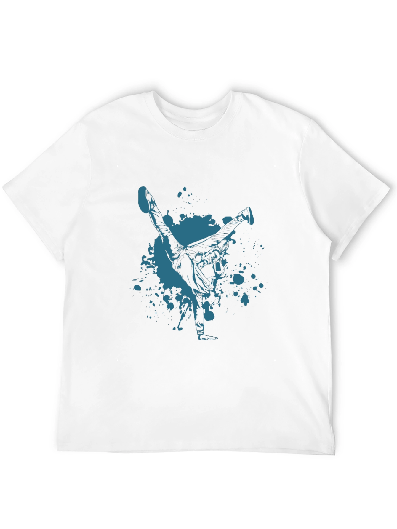 Stylish Breakdancer Graphic Tee