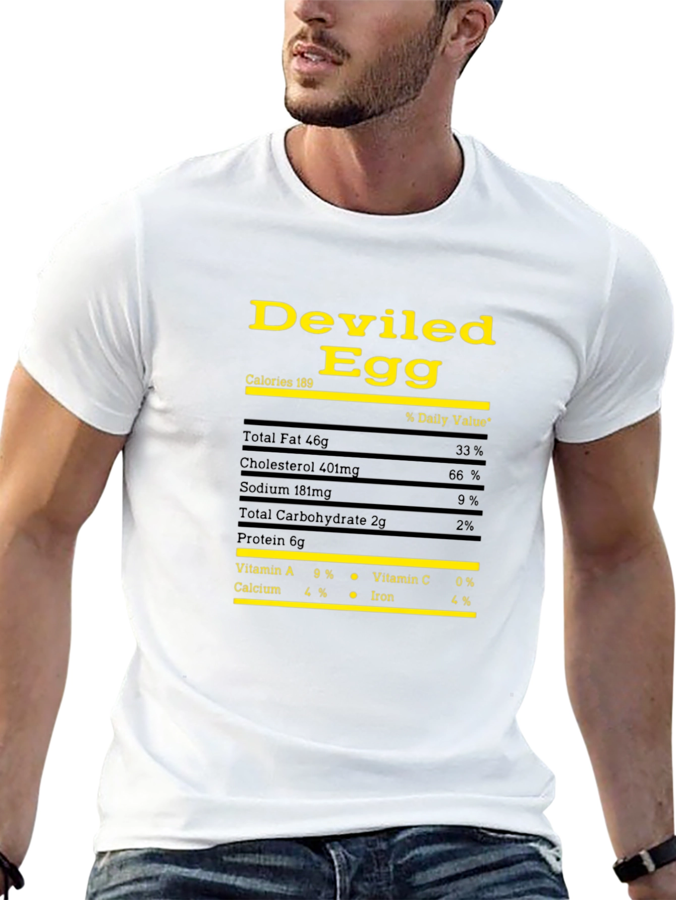 Deviled Egg Nutrition Facts T-Shirt