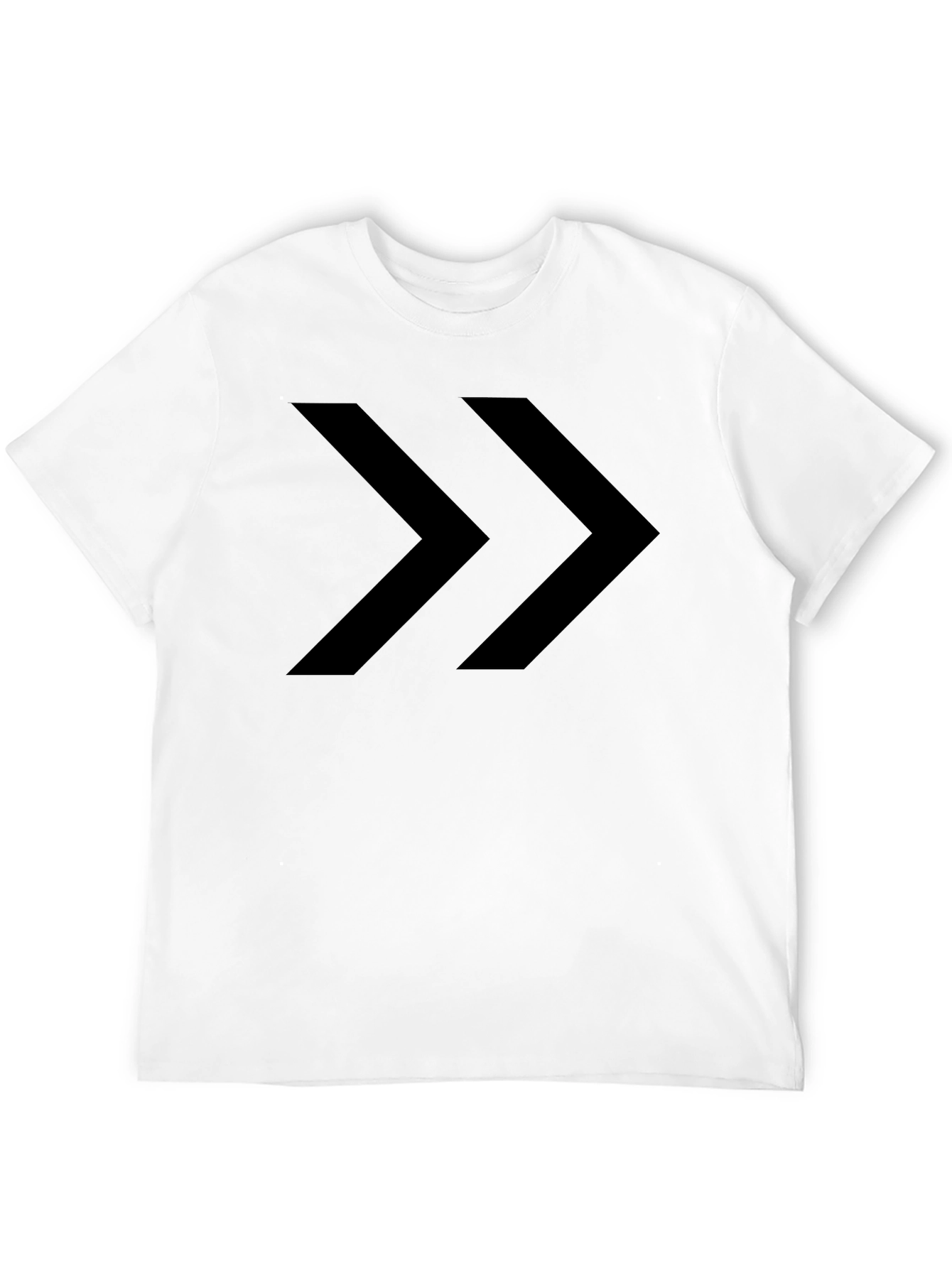 Forward Arrow Graphic Black T-Shirt