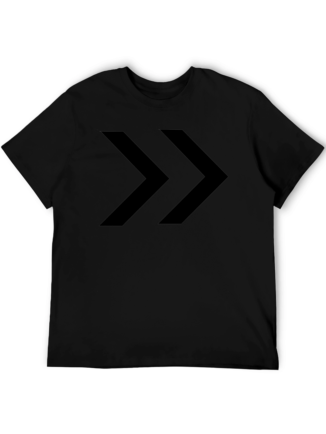 Forward Arrow Graphic Black T-Shirt