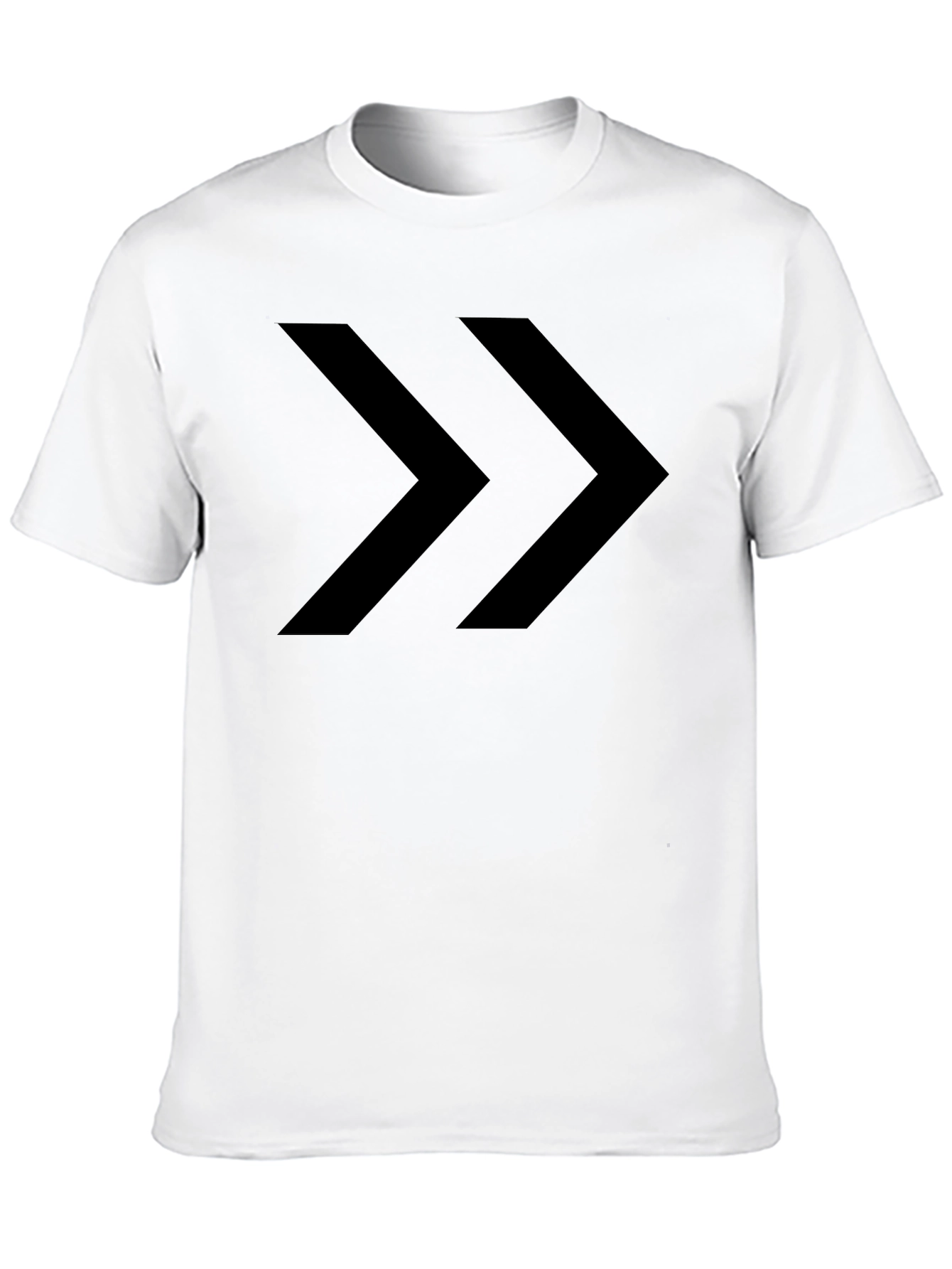 Forward Arrow Graphic Black T-Shirt