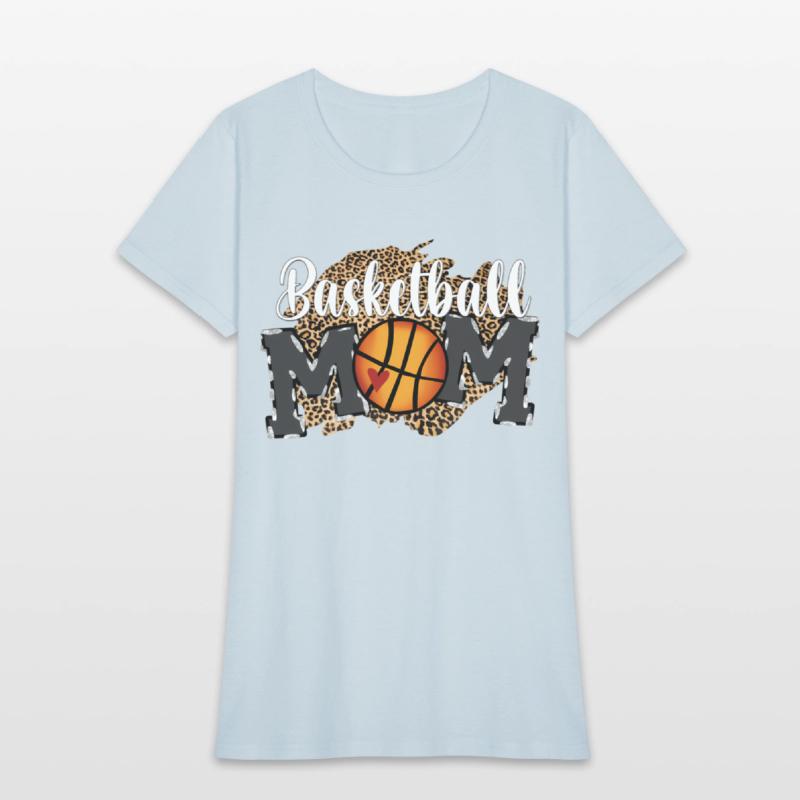 Leopard Basketball Mom Proud Basketball Players Mo
