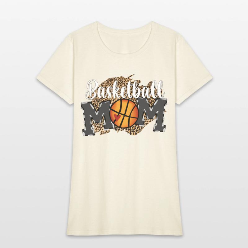 Leopard Basketball Mom Proud Basketball Players Mo