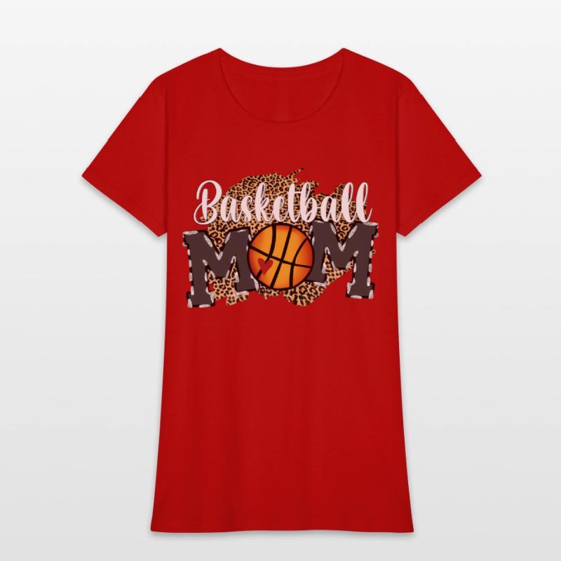 Leopard Basketball Mom Proud Basketball Players Mo