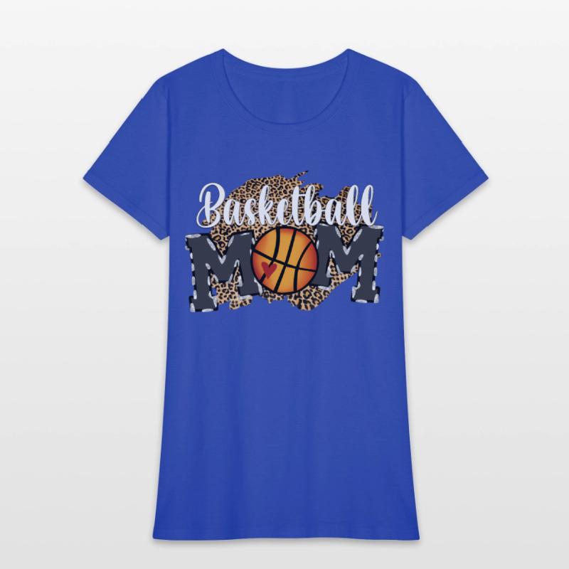 Leopard Basketball Mom Proud Basketball Players Mo