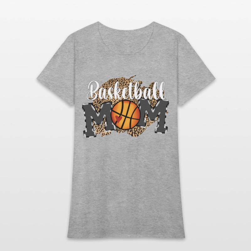 Leopard Basketball Mom Proud Basketball Players Mo