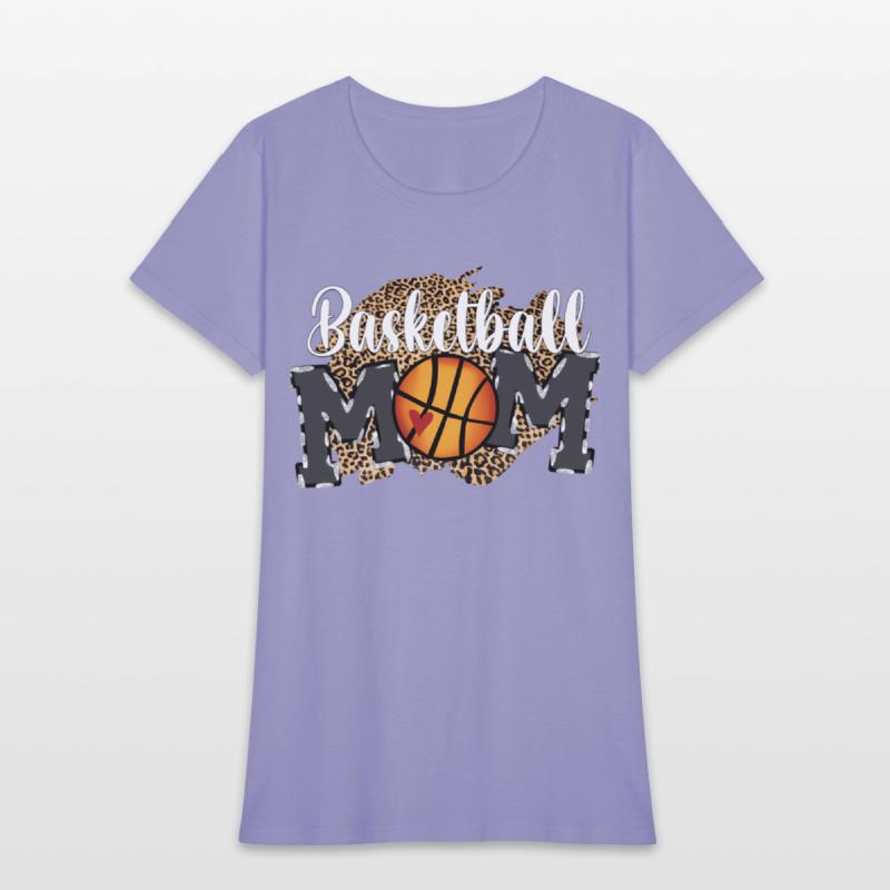 Leopard Basketball Mom Proud Basketball Players Mo