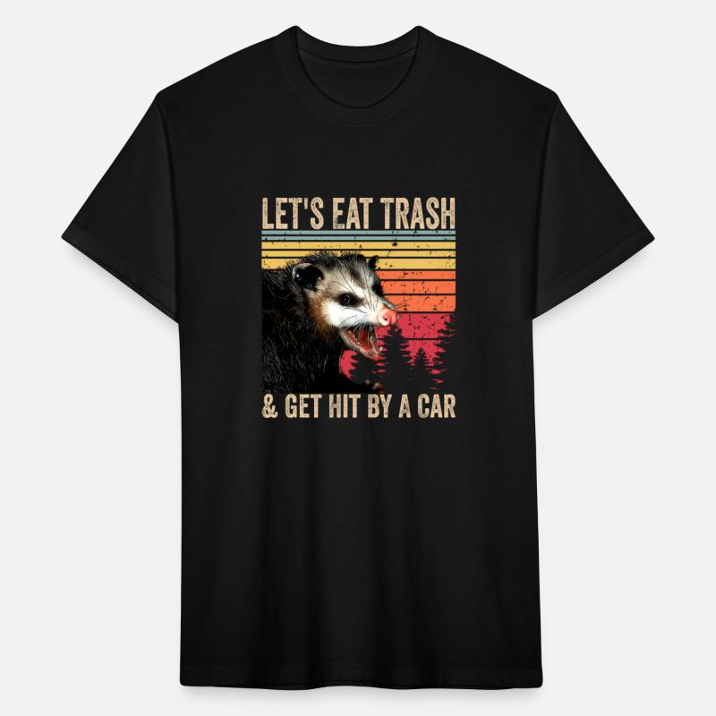 Let'S Eat Trash And Get Hit By A Car Opossum