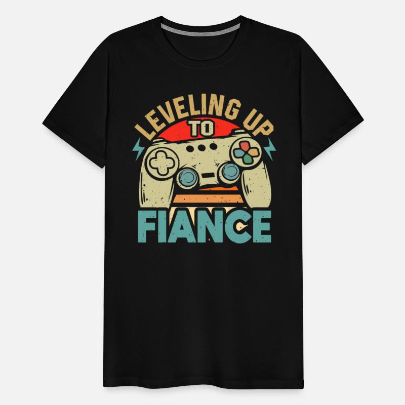 Leveled Up To Fiance Gamer Newly Engaged Couple