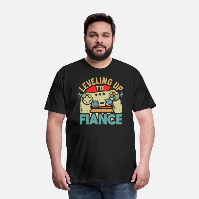 Leveled Up To Fiance Gamer Newly Engaged Couple