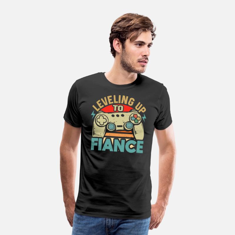 Leveled Up To Fiance Gamer Newly Engaged Couple