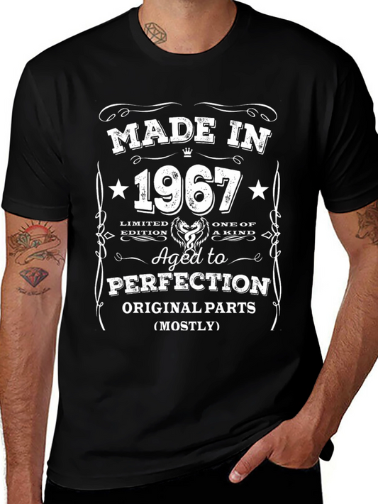 Made In 1967 T-Shirt - Aged to Perfection