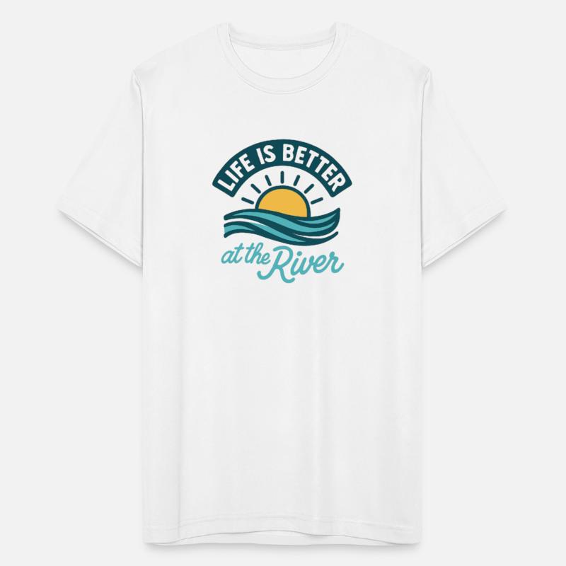 Life Is Better at the River | Blue Summer Nature