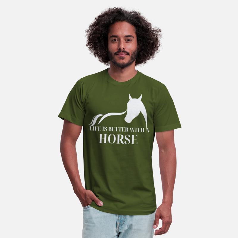 Life Is Better With Horse, Horseman Gift.