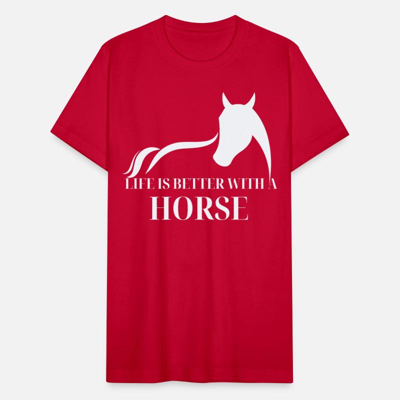 Life Is Better With Horse, Horseman Gift.