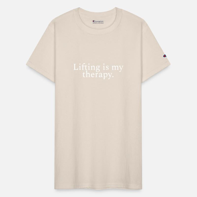 Lifting is my Therapy, funny gym lover