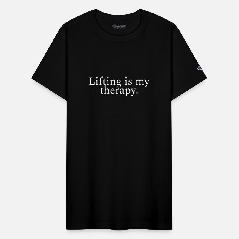 Lifting is my Therapy, funny gym lover