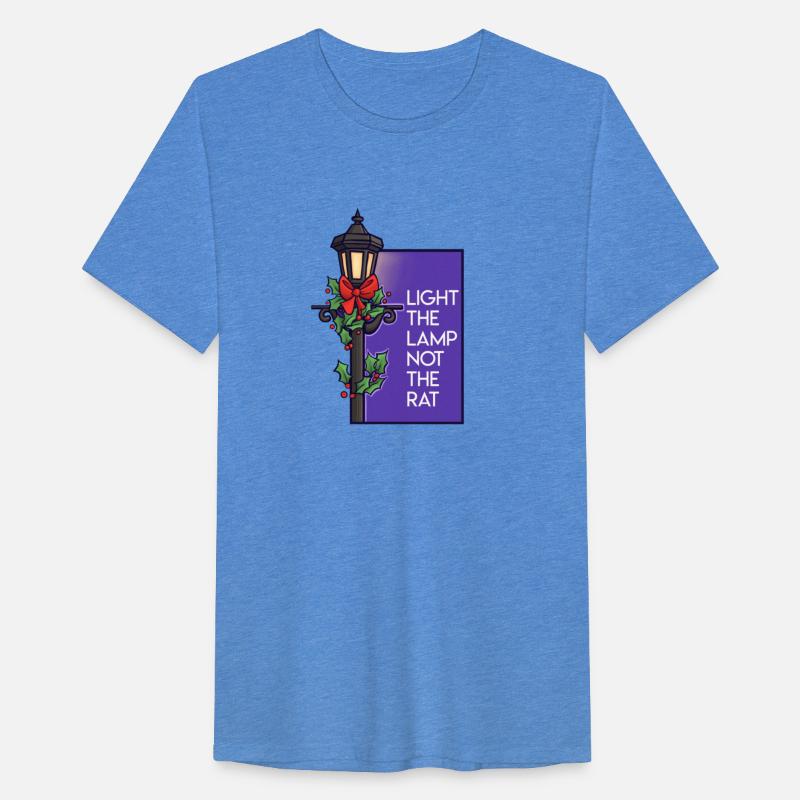 Light The Lamp Not The Rat Funny Christmas