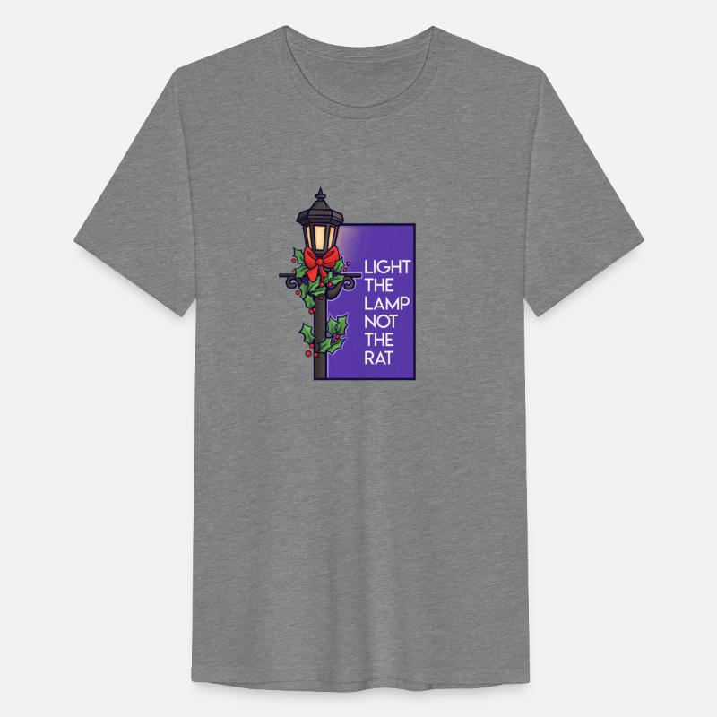 Light The Lamp Not The Rat Funny Christmas