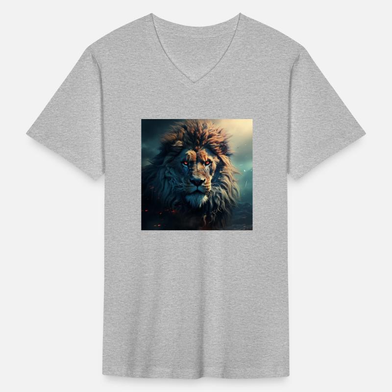 Lion Face Powerful and Epic