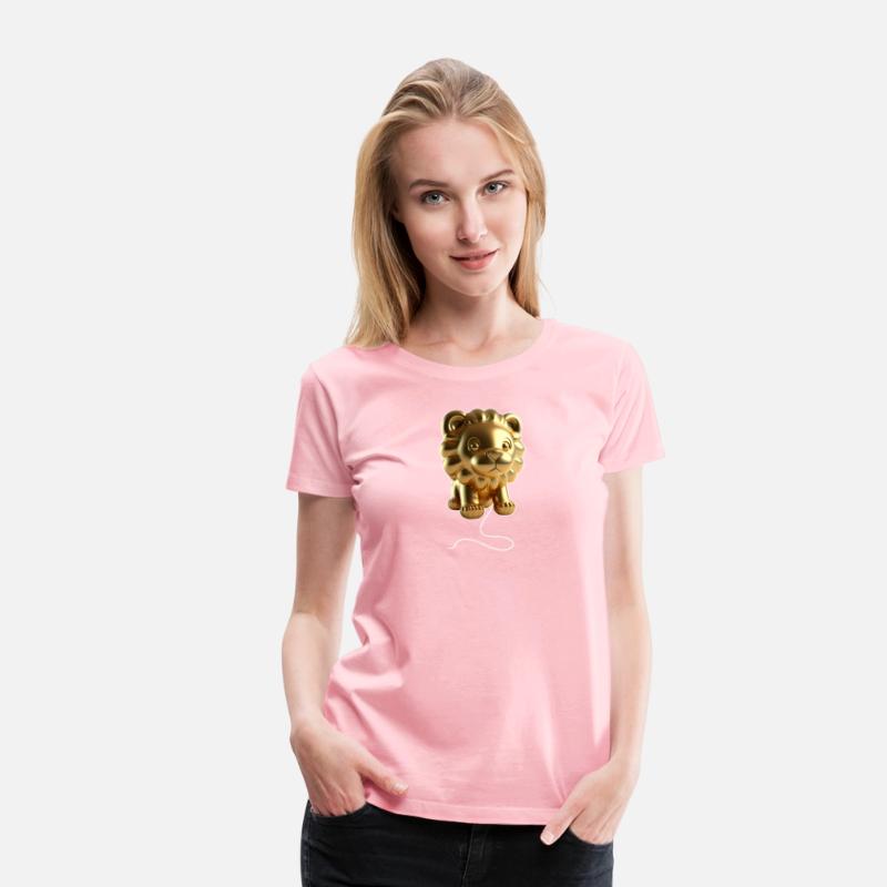 Lion Gold Balloon
