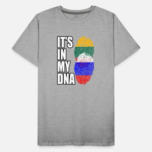 Lithuanian And Russian Mix Heritage DNA Flag
