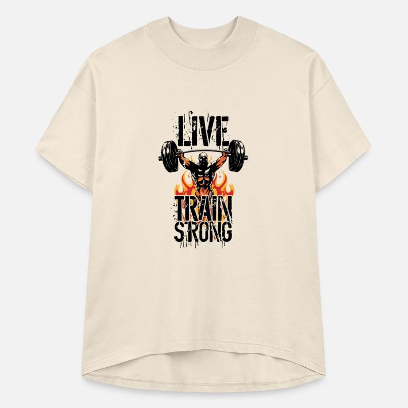 Live strong train strong fiery 3