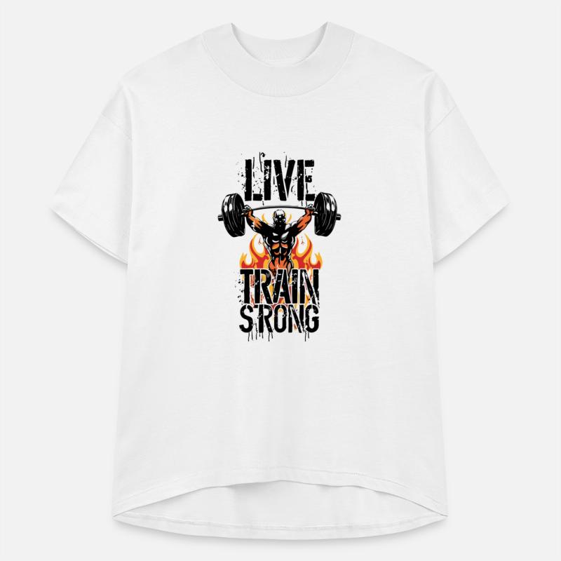 Live strong train strong fiery 3