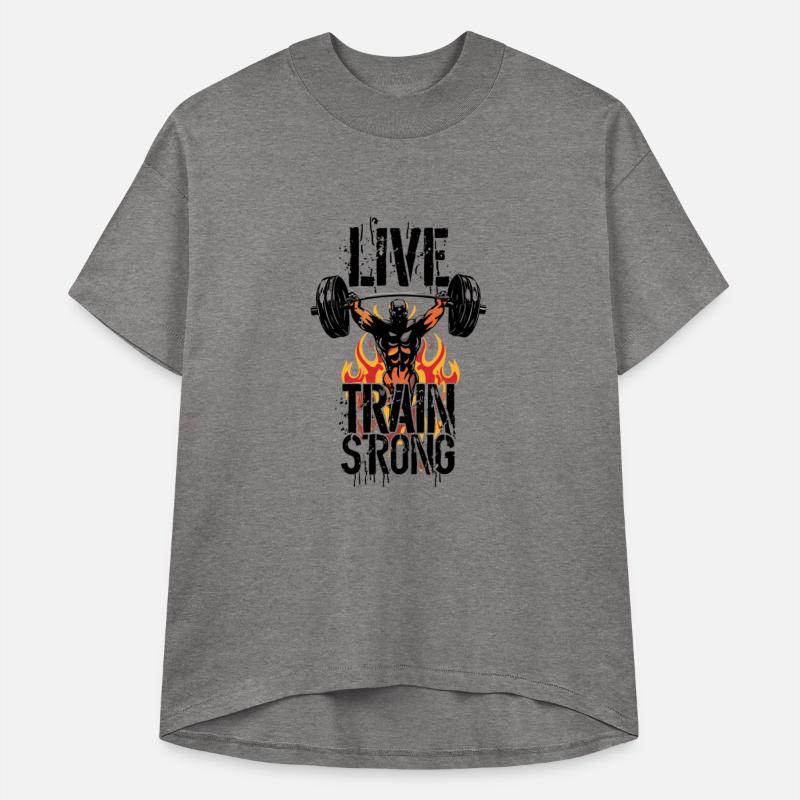 Live strong train strong fiery 3