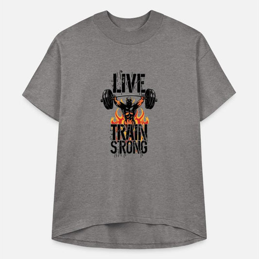Live strong train strong fiery 3