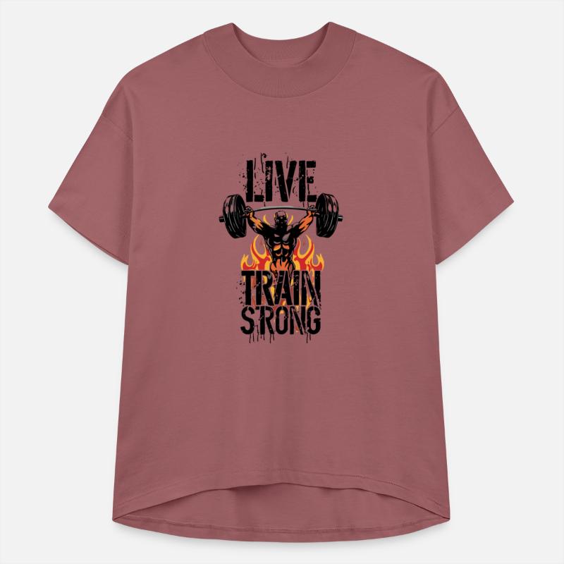 Live strong train strong fiery 3