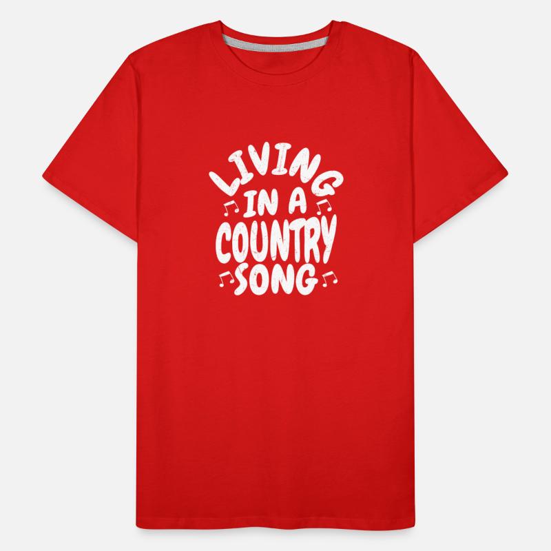 Living In A Country Song Country Music Western