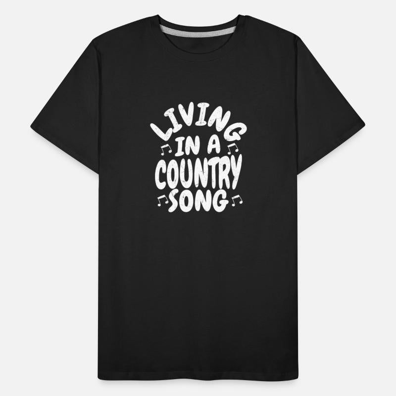 Living In A Country Song Country Music Western