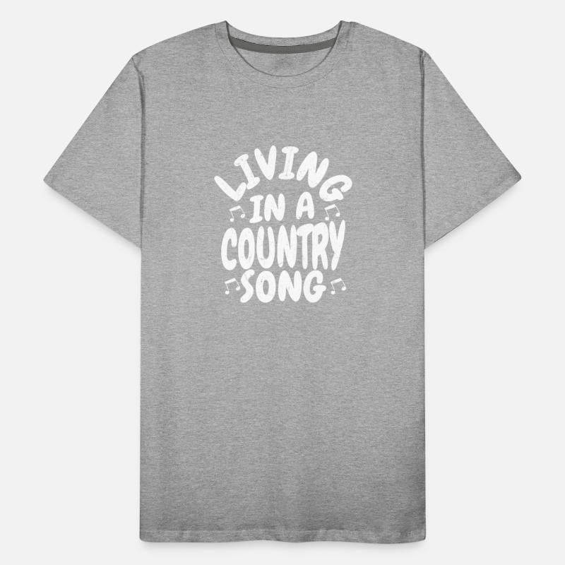 Living In A Country Song Country Music Western