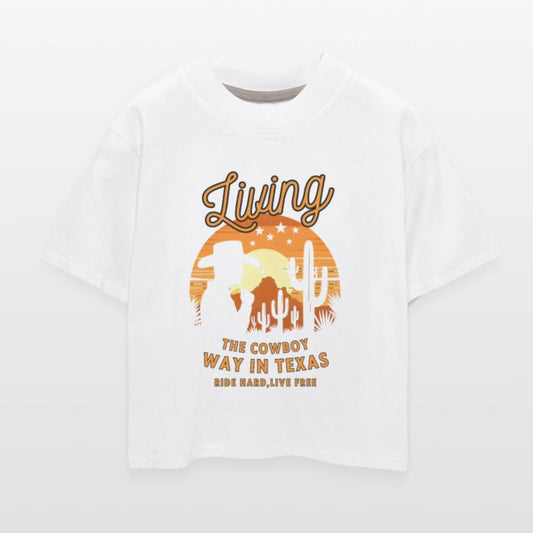 Living the cowboy way in texas, ride hard live fre