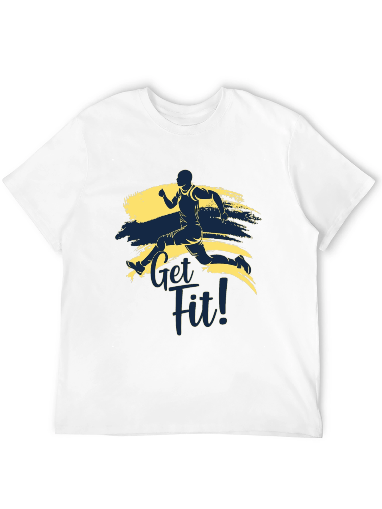 Get Fit Running T-Shirt - Active Lifestyle Tee