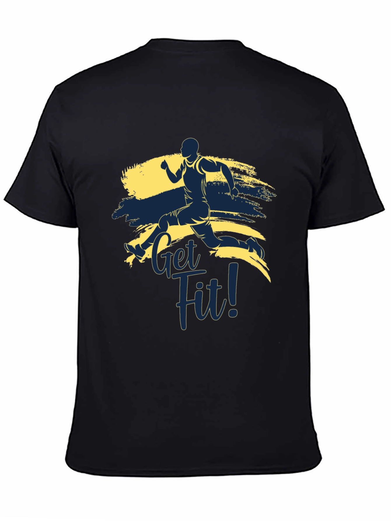 Get Fit Running T-Shirt - Active Lifestyle Tee