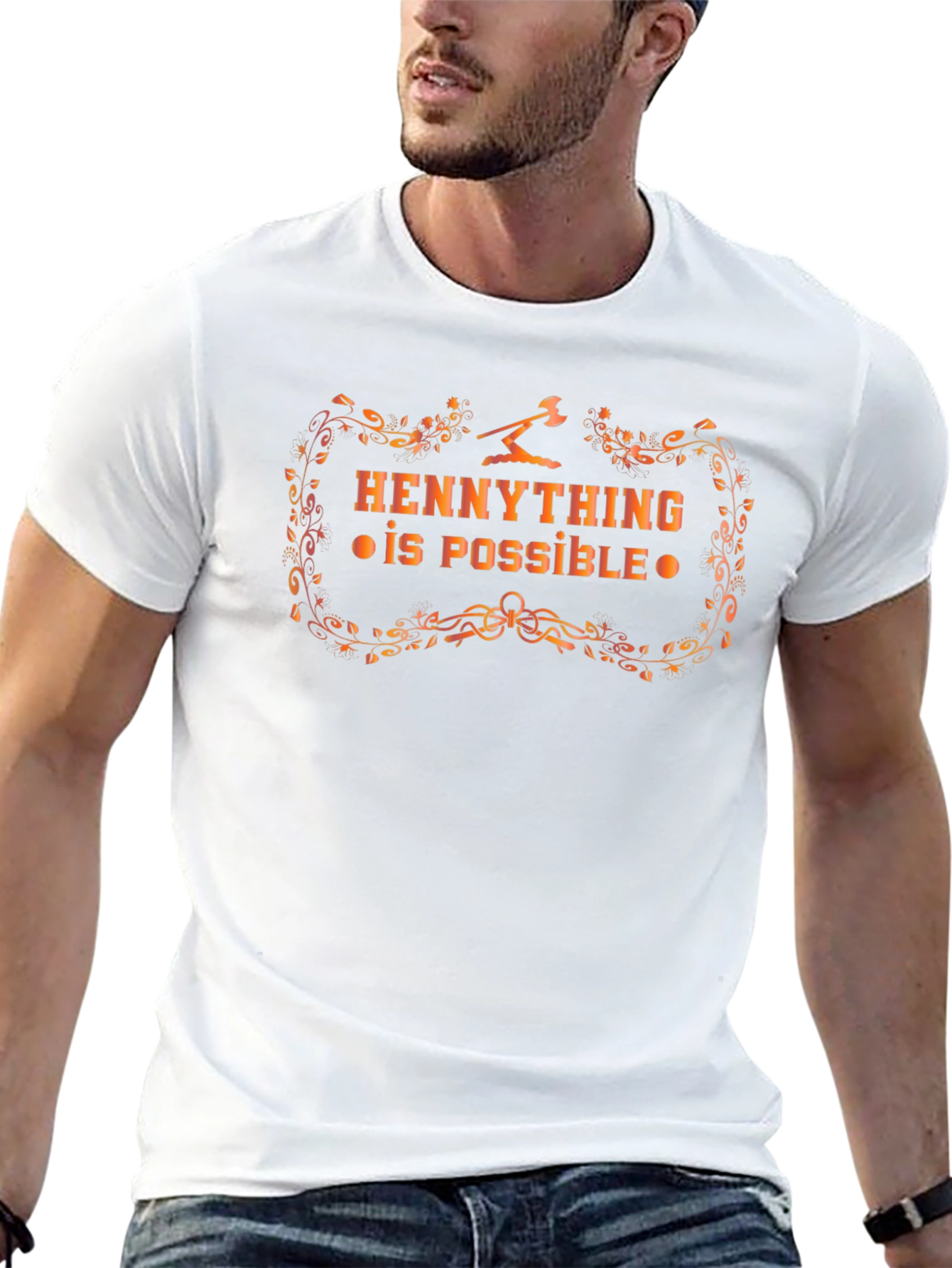 Hennything is Possible Black T-Shirt