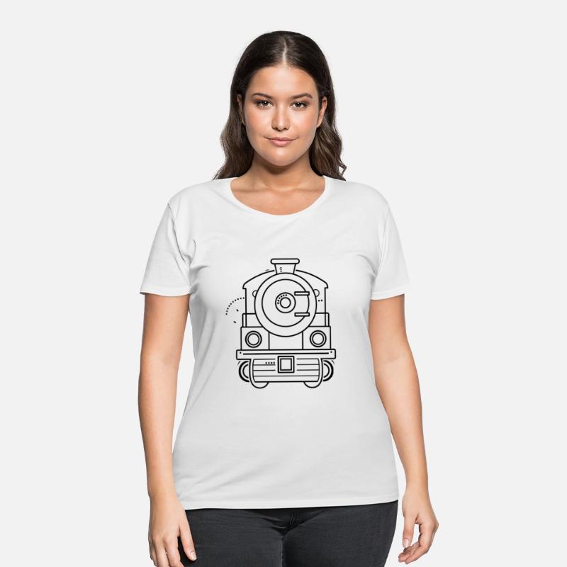 Locomotive Cartoon Look