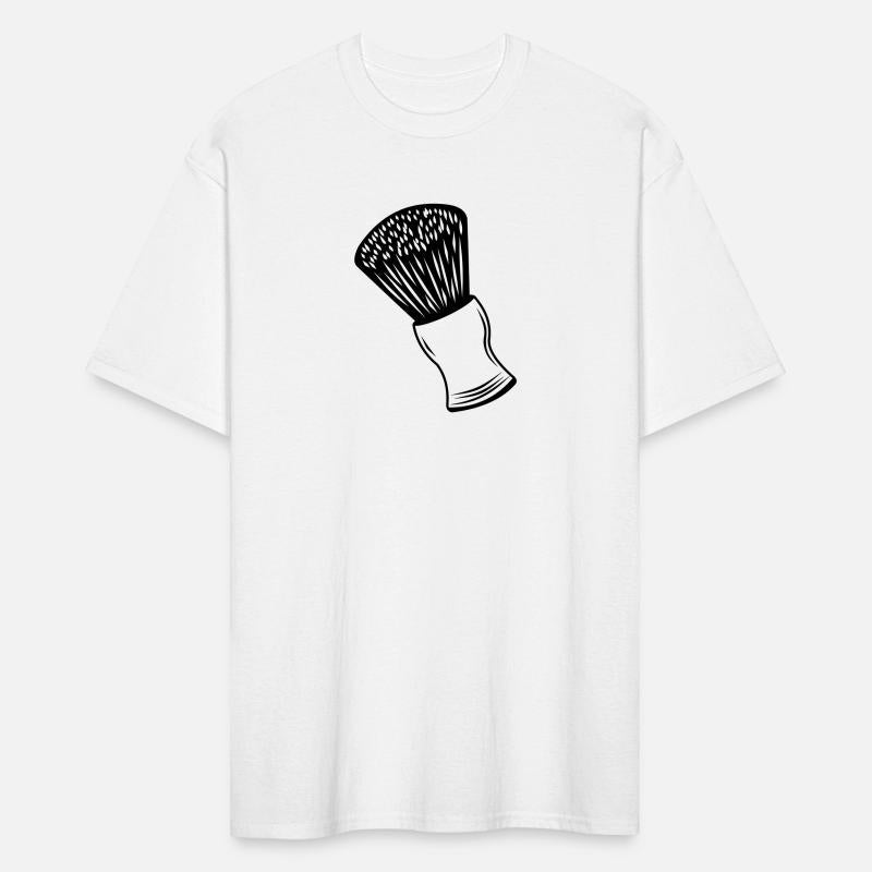 Logo barber shaving brush