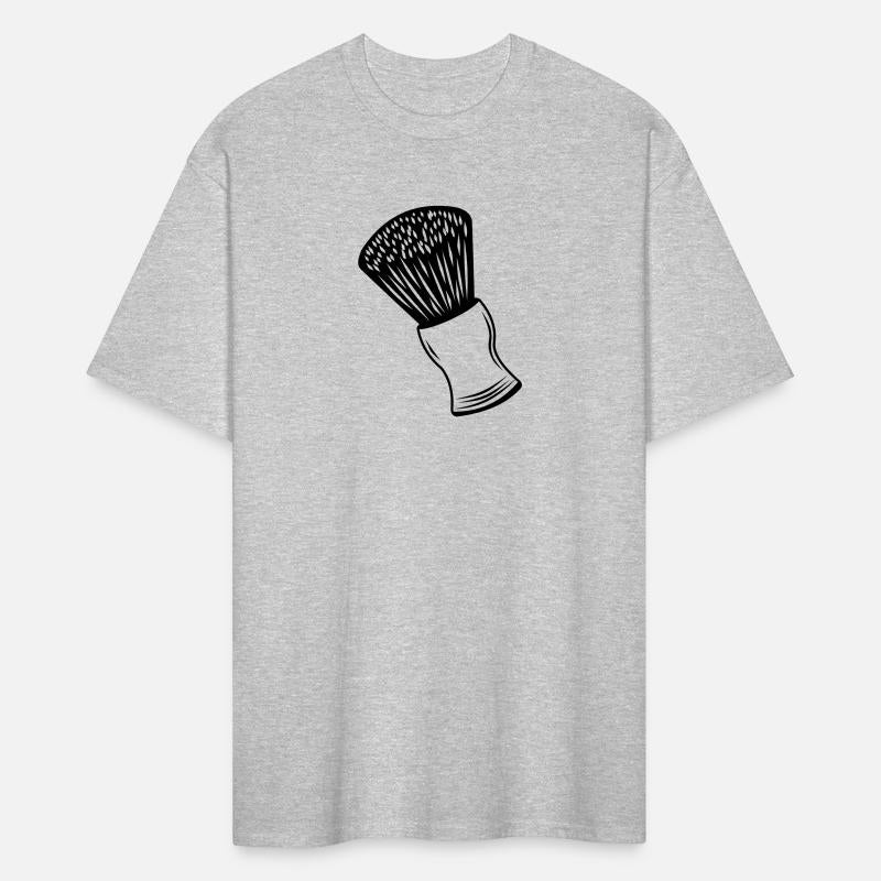 Logo barber shaving brush