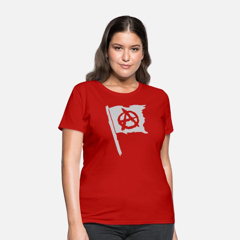 Logo flag anarchy symbol